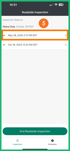 Roadside Inspection – View on Screen x3