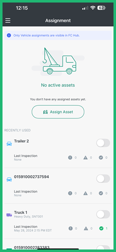 assignment module - active and recently used assets x1