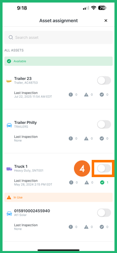 inspect module - assets x2
