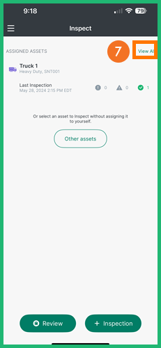 inspect module - assets x4