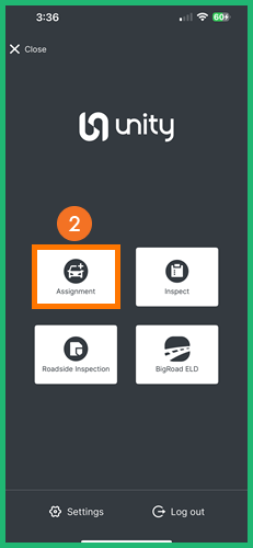 Roadside Inspection – Send Email x1