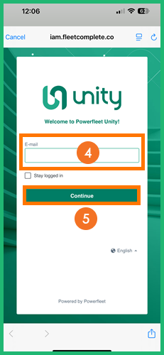 Unity Inspect App – How to Login x3