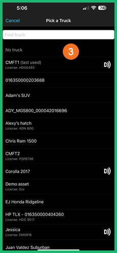 Unity Inspect App – How to Launch BigRoad ELD x2
